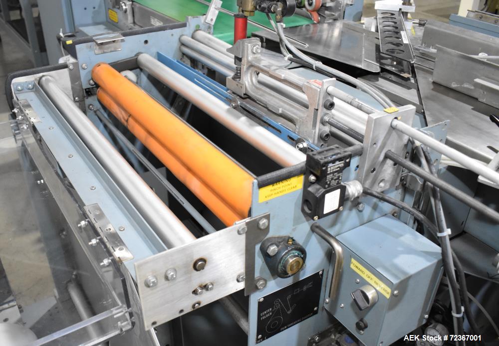 Shanklin HS1 Shrink Wrapper with Extended Infeed and Shanklin T72 Shrink Tunnel